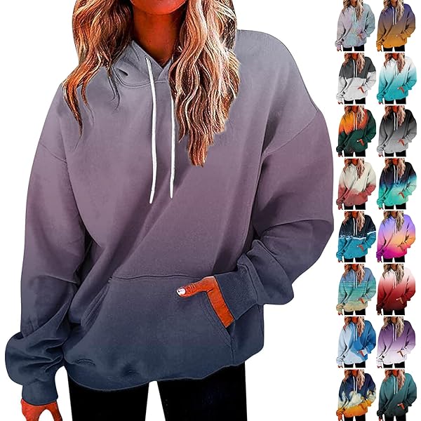 slqdgmryz Oversized Hoodies for Women Plus Size Drawstring